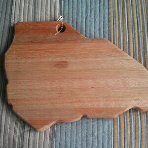 South Carolina State Shaped Serving & Cutting Board from Mass General store NEW
